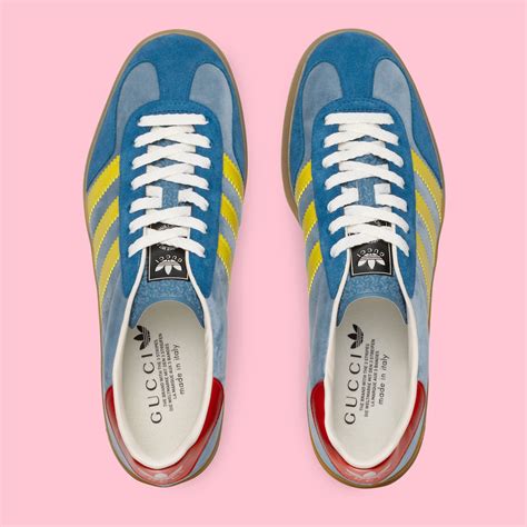 gazzelle adidas x gucci|Gucci gazelle blue Adidas.